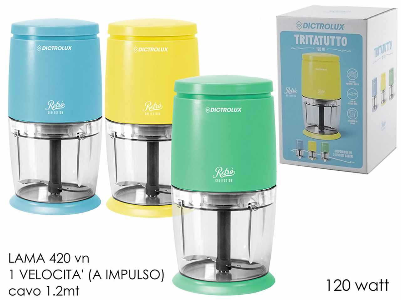 DICTROLUX - Vaporiera elettrica 4,8 litri 400 Watt - Natur Genius